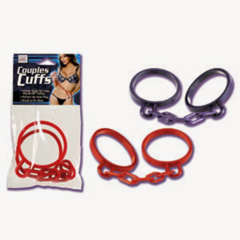 RED Ankle Couple Cuffs